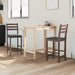 Scaune de dining 2 pcs Maro deschis 40 x 47,5 x 99,5 cm - WALTI WALTI
