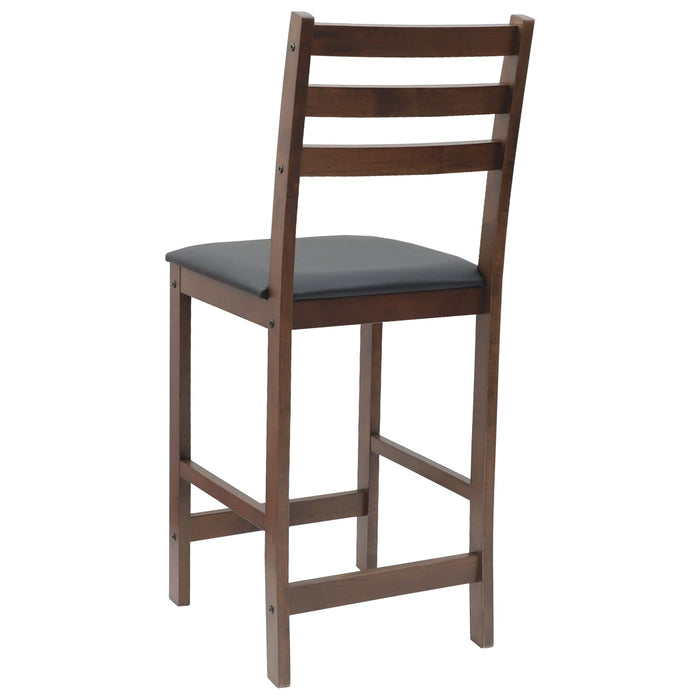 Scaune de dining 2 pcs Maro deschis 40 x 47,5 x 99,5 cm - WALTI WALTI