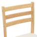 Scaune de dining 2 pcs natural 40 x 47,5 x 99,5 cm - WALTI WALTI