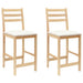 Scaune de dining 2 pcs natural 40 x 47,5 x 99,5 cm - WALTI WALTI