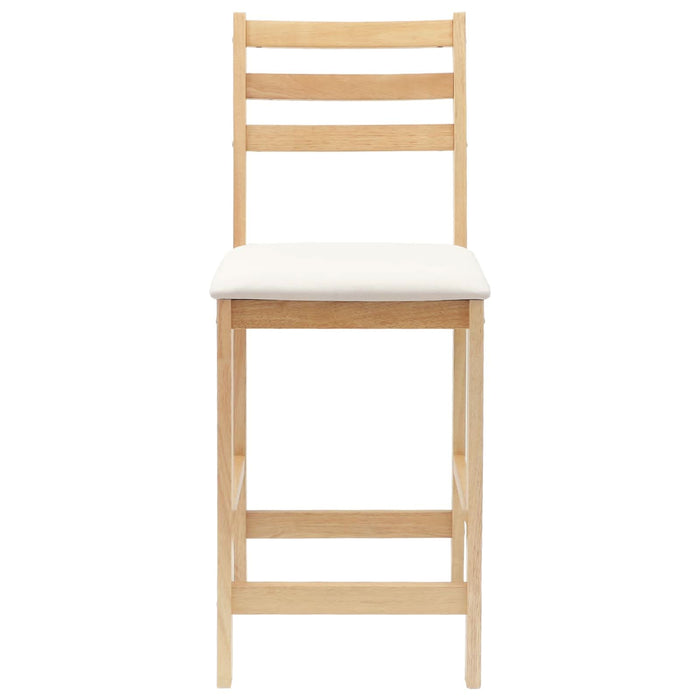 Scaune de dining 2 pcs natural 40 x 47,5 x 99,5 cm - WALTI WALTI