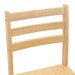 Scaune de dining 2 pcs natural 40 x 47,5 x 99,5 cm - WALTI WALTI