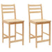 Scaune de dining 2 pcs natural 40 x 47,5 x 99,5 cm - WALTI WALTI
