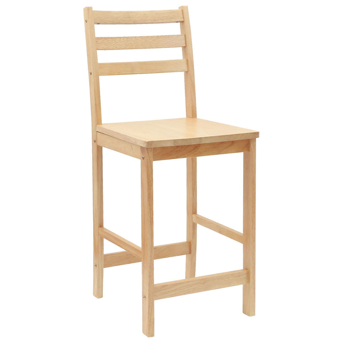 Scaune de dining 2 pcs natural 40 x 47,5 x 99,5 cm - WALTI WALTI