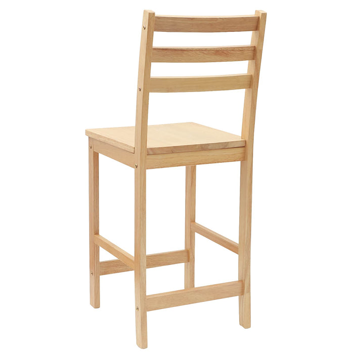 Scaune de dining 2 pcs natural 40 x 47,5 x 99,5 cm - WALTI WALTI