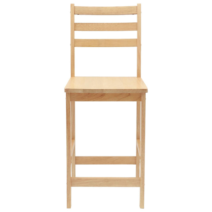 Scaune de dining 2 pcs natural 40 x 47,5 x 99,5 cm - WALTI WALTI