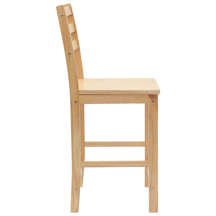 Scaune de dining 2 pcs natural 40 x 47,5 x 99,5 cm - WALTI WALTI