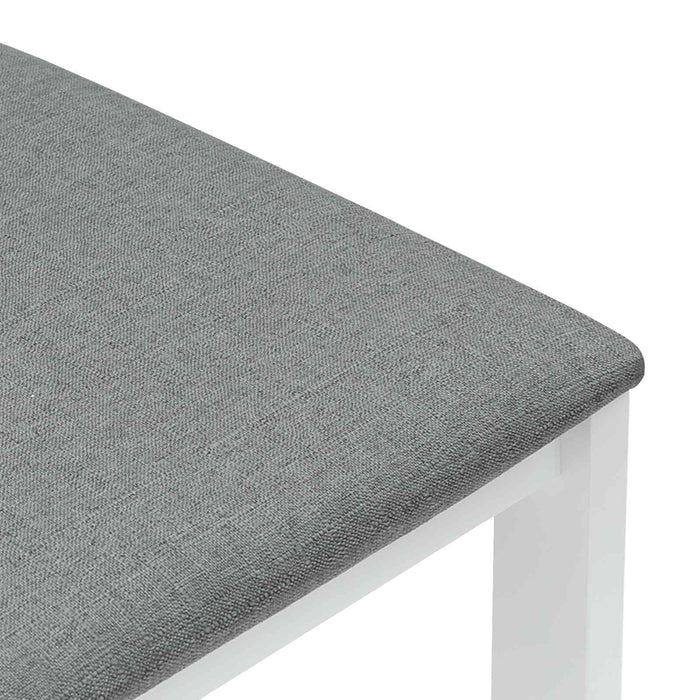 Scaune de dining 2 pcs Alb 40 x 47,5 x 99,5 cm - WALTI WALTI
