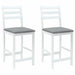 Scaune de dining 2 pcs Alb 40 x 47,5 x 99,5 cm - WALTI WALTI