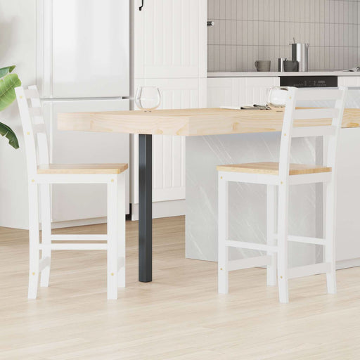 Scaune de dining 2 pcs Alb 40 x 47,5 x 99,5 cm - WALTI WALTI