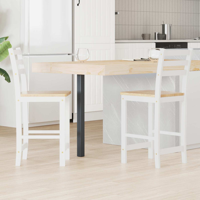Scaune de dining 2 pcs Alb 40 x 47,5 x 99,5 cm - WALTI WALTI
