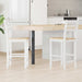 Scaune de dining 2 pcs Alb 40 x 47,5 x 99,5 cm - WALTI WALTI