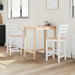 Scaune de dining 2 pcs Alb 40 x 47,5 x 99,5 cm - WALTI WALTI