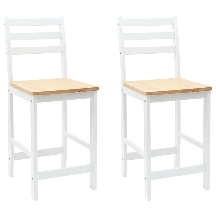 Scaune de dining 2 pcs Alb 40 x 47,5 x 99,5 cm - WALTI WALTI