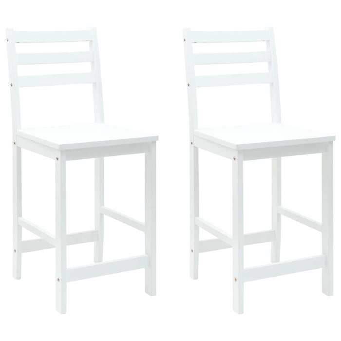 Scaune de dining 2 pcs Alb 40 x 47,5 x 99,5 cm - WALTI WALTI
