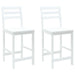Scaune de dining 2 pcs Alb 40 x 47,5 x 99,5 cm - WALTI WALTI