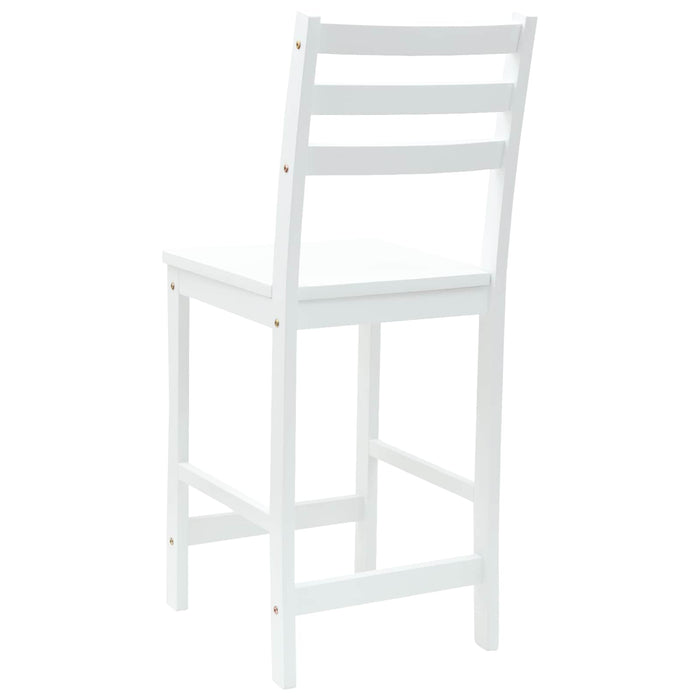 Scaune de dining 2 pcs Alb 40 x 47,5 x 99,5 cm - WALTI WALTI