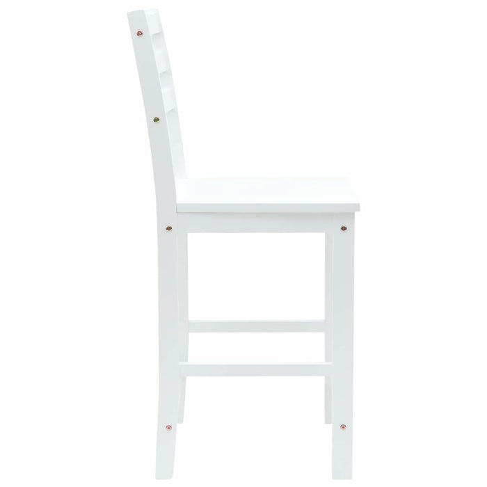 Scaune de dining 2 pcs Alb 40 x 47,5 x 99,5 cm - WALTI WALTI