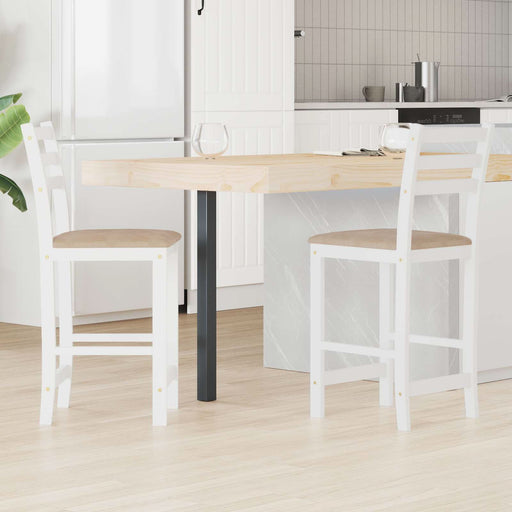 Scaune de dining 2 pcs Alb 40 x 47,5 x 99,5 cm - WALTI WALTI
