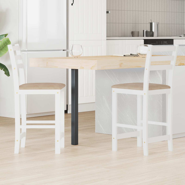 Scaune de dining 2 pcs Alb 40 x 47,5 x 99,5 cm - WALTI WALTI