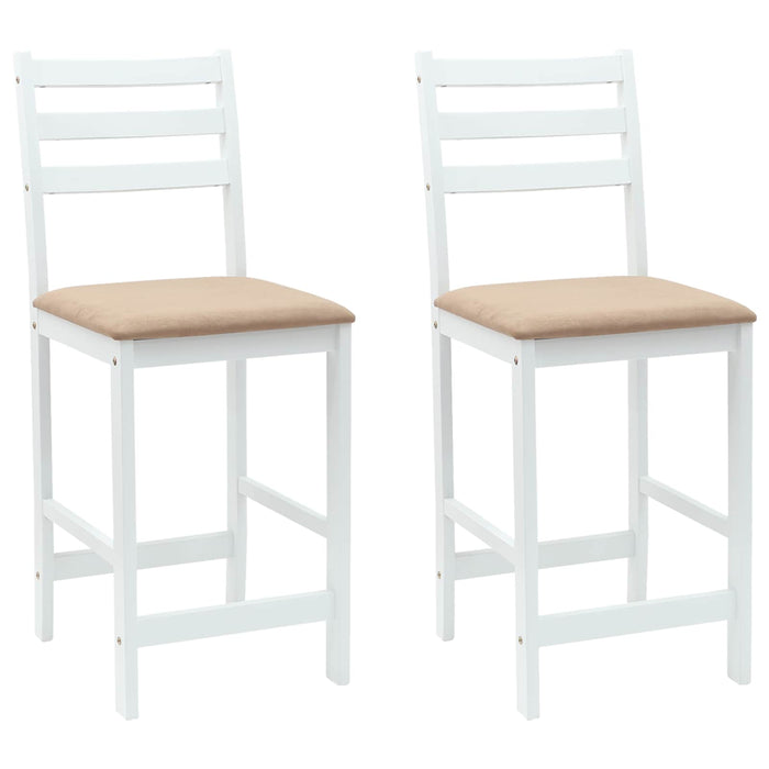 Scaune de dining 2 pcs Alb 40 x 47,5 x 99,5 cm - WALTI WALTI