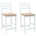 Scaune de dining 2 pcs Alb 40 x 47,5 x 99,5 cm - WALTI WALTI