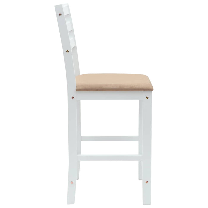 Scaune de dining 2 pcs Alb 40 x 47,5 x 99,5 cm - WALTI WALTI
