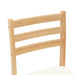 Scaune de dining 2 pcs natural 40 x 47,5 x 99,5 cm - WALTI WALTI