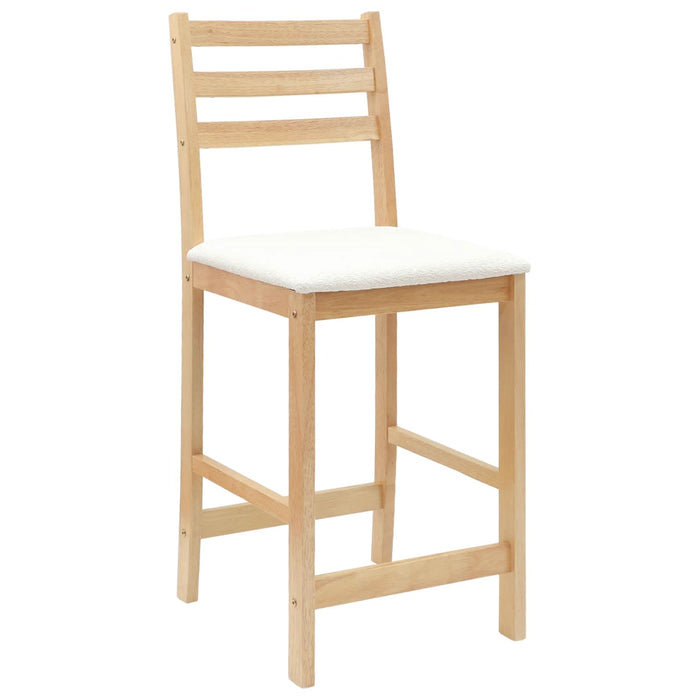 Scaune de dining 2 pcs natural 40 x 47,5 x 99,5 cm - WALTI WALTI