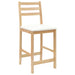 Scaune de dining 2 pcs natural 40 x 47,5 x 99,5 cm - WALTI WALTI