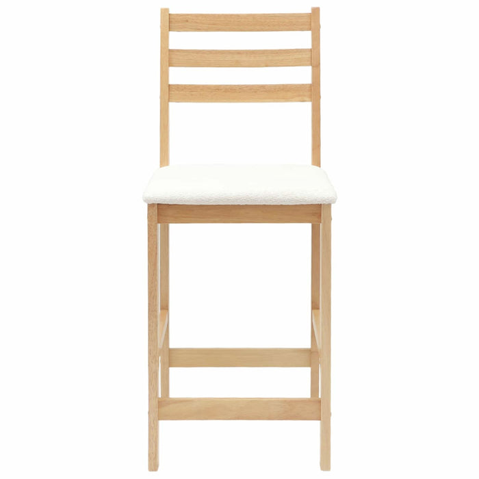 Scaune de dining 2 pcs natural 40 x 47,5 x 99,5 cm - WALTI WALTI