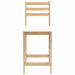 Scaune de dining 2 pcs natural 40 x 47,5 x 99,5 cm - WALTI WALTI