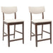 Scaune de dining 2 pcs Maro deschis 48 x 49 x 95 cm - WALTI WALTI