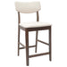 Scaune de dining 2 pcs Maro deschis 48 x 49 x 95 cm - WALTI WALTI