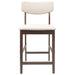 Scaune de dining 2 pcs Maro deschis 48 x 49 x 95 cm - WALTI WALTI