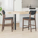 Scaune de dining 2 pcs Maro deschis 48 x 49 x 95 cm - WALTI WALTI