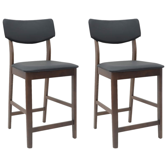 Scaune de dining 2 pcs Maro deschis 48 x 49 x 95 cm - WALTI WALTI