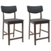 Scaune de dining 2 pcs Maro deschis 48 x 49 x 95 cm - WALTI WALTI