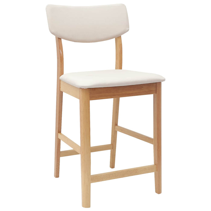 Scaune de dining 2 pcs natural 48 x 49 x 95 cm - WALTI WALTI