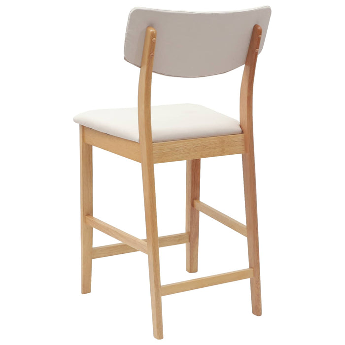 Scaune de dining 2 pcs natural 48 x 49 x 95 cm - WALTI WALTI