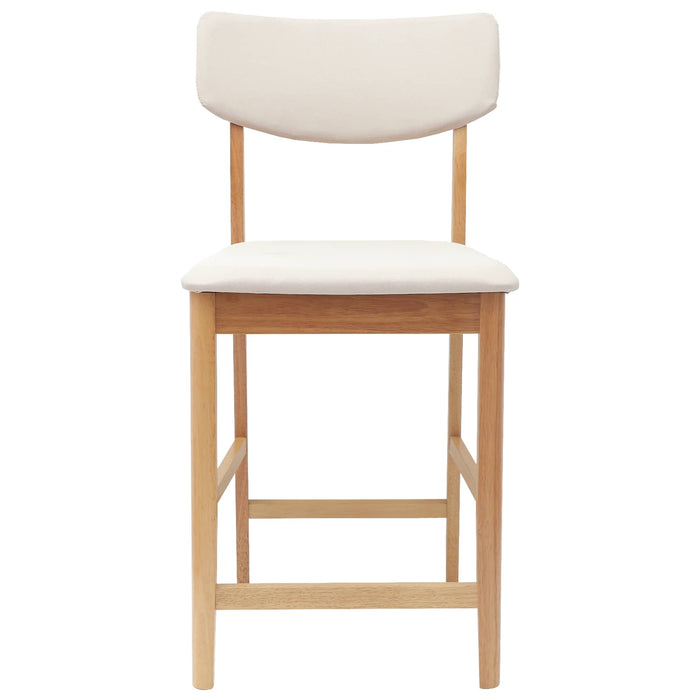 Scaune de dining 2 pcs natural 48 x 49 x 95 cm - WALTI WALTI