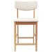 Scaune de dining 2 pcs natural 48 x 49 x 95 cm - WALTI WALTI