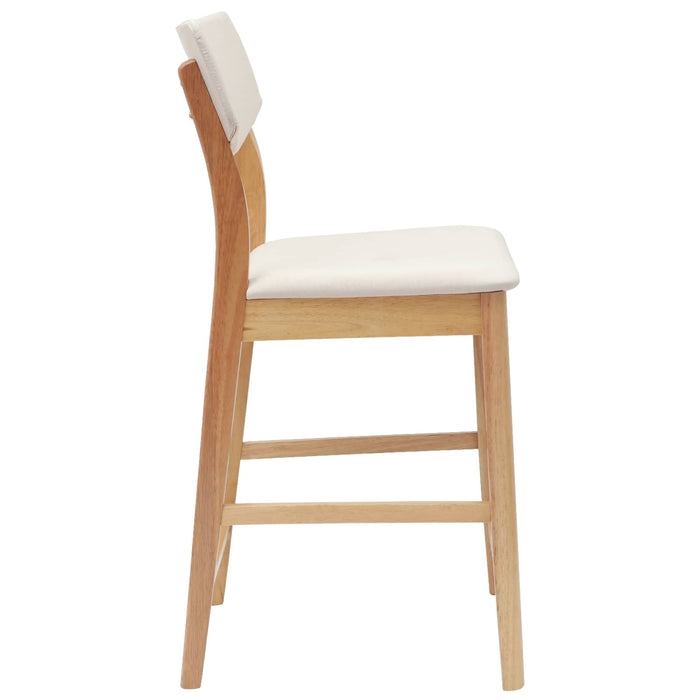 Scaune de dining 2 pcs natural 48 x 49 x 95 cm - WALTI WALTI