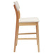 Scaune de dining 2 pcs natural 48 x 49 x 95 cm - WALTI WALTI