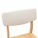 Scaune de dining 2 pcs natural 48 x 49 x 95 cm - WALTI WALTI