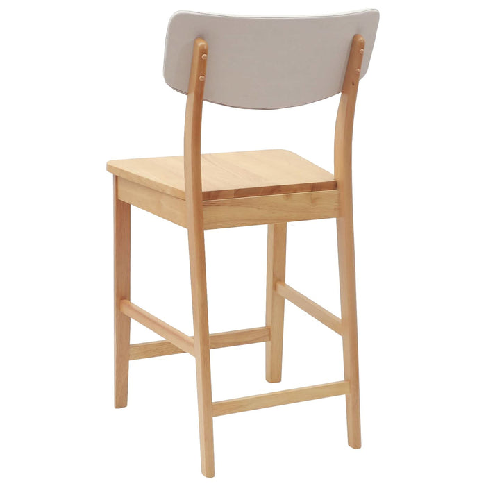Scaune de dining 2 pcs natural 48 x 49 x 95 cm - WALTI WALTI