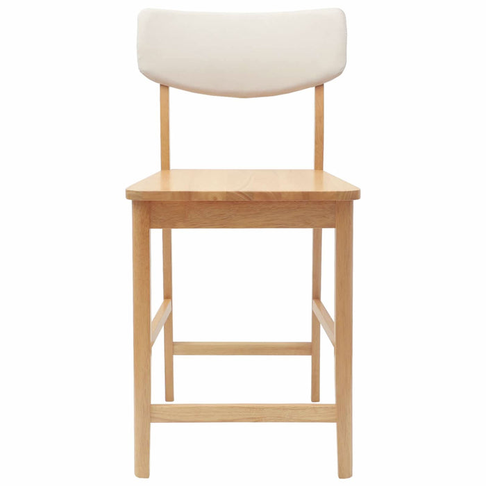 Scaune de dining 2 pcs natural 48 x 49 x 95 cm - WALTI WALTI