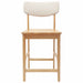 Scaune de dining 2 pcs natural 48 x 49 x 95 cm - WALTI WALTI