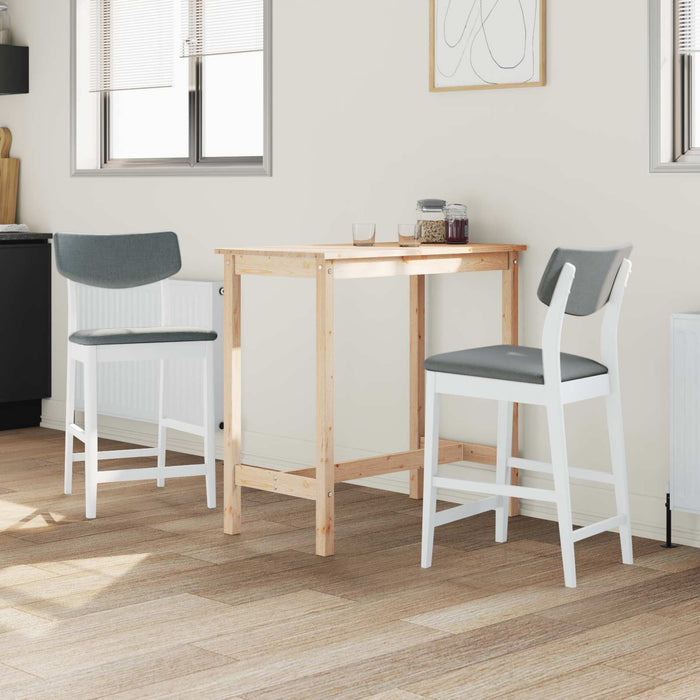Scaune de dining 2 pcs Alb 48 x 49 x 95 cm - WALTI WALTI