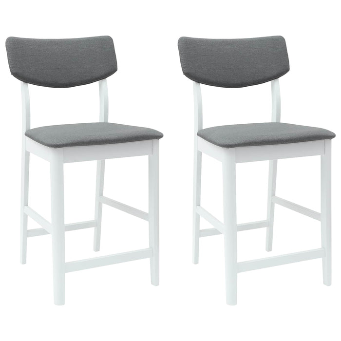 Scaune de dining 2 pcs Alb 48 x 49 x 95 cm - WALTI WALTI